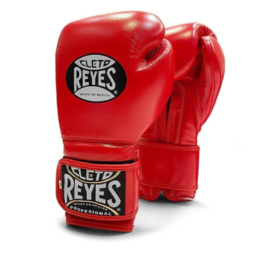 Cleto Reyes Velcro Sparring  boxing gloves – Red